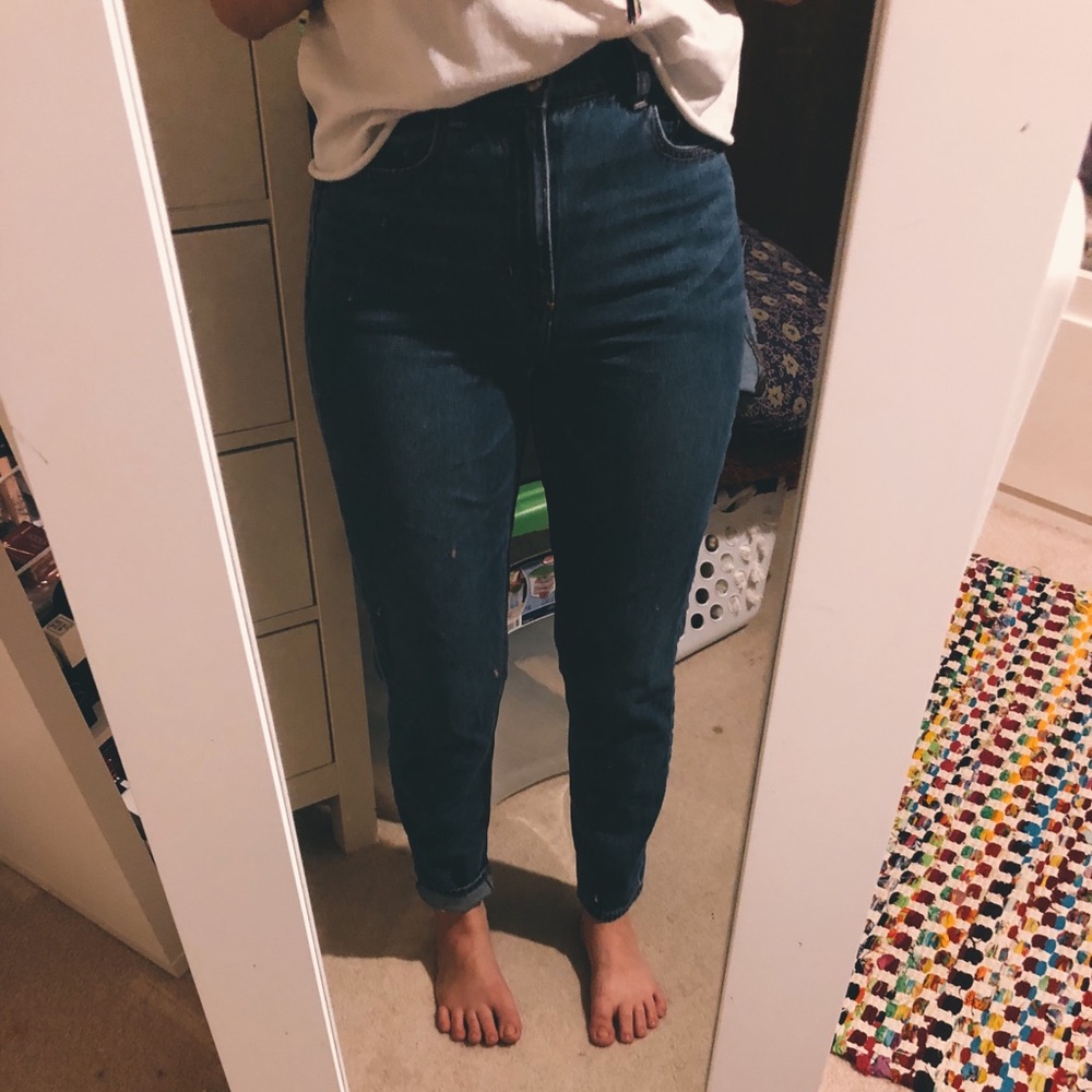 american eagle mom jeans!!